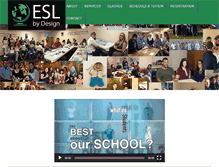 Tablet Screenshot of eslbydesign.com